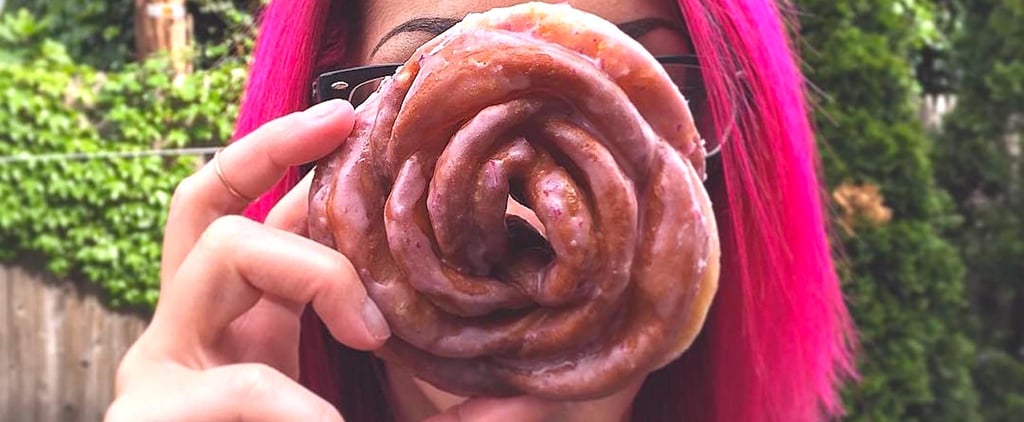 Rose-Shaped Doughnuts