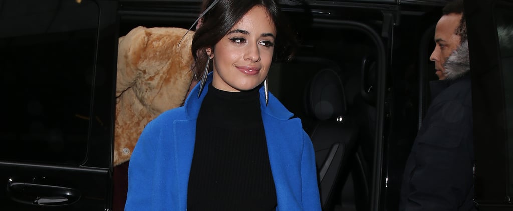 Camila Cabello's Striped Pants January 2017