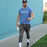 socks over joggers