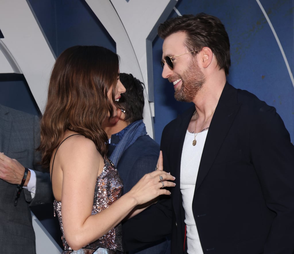 "The Gray Man" premiere: Chris Evans and Ana de Armas