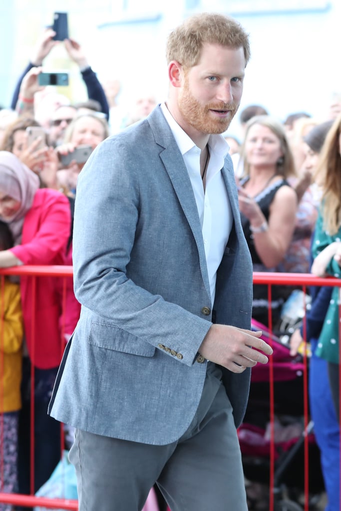 Prince Harry Visits Oxford Children's Hospital May 2019