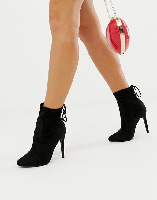 New Look Heeled Sock Boots