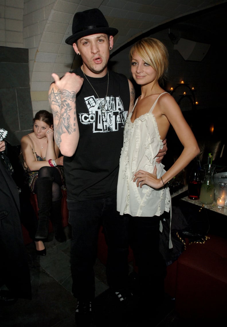 Joel Madden and Nicole Richie in 2007