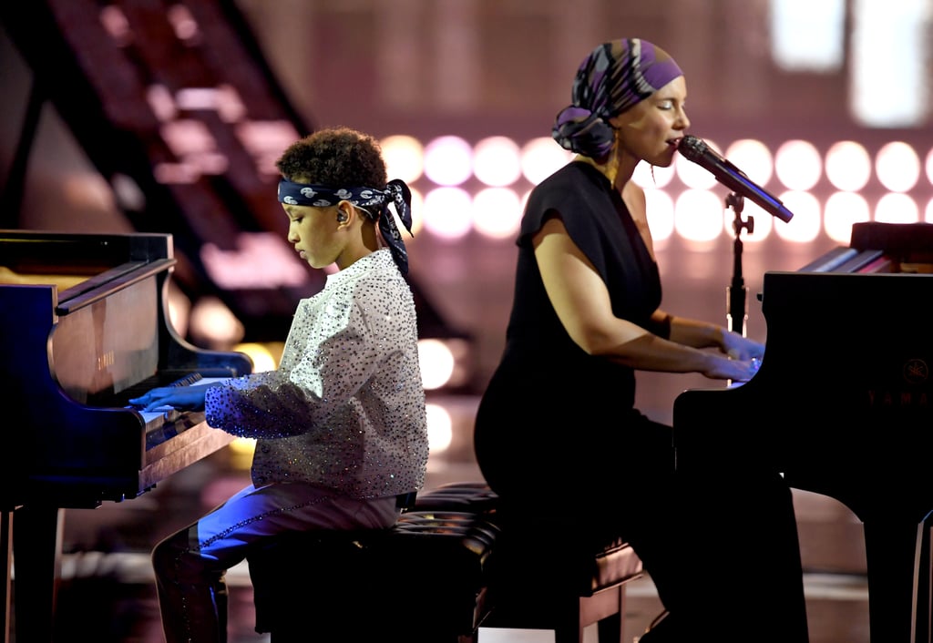 Alicia Keys Performs With Son 2019 iHeart Radio Music Awards