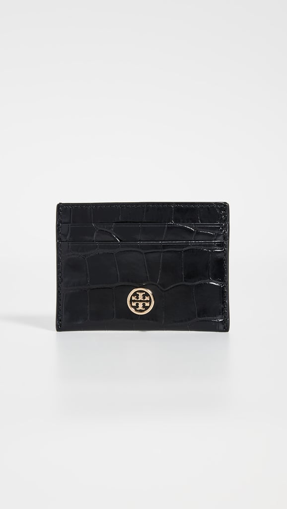 Tory Burch Robinson Embossed Card Case