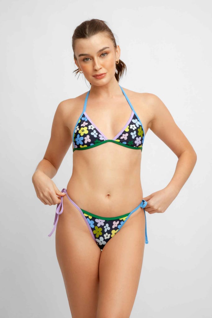 Floral Triangle Bikini