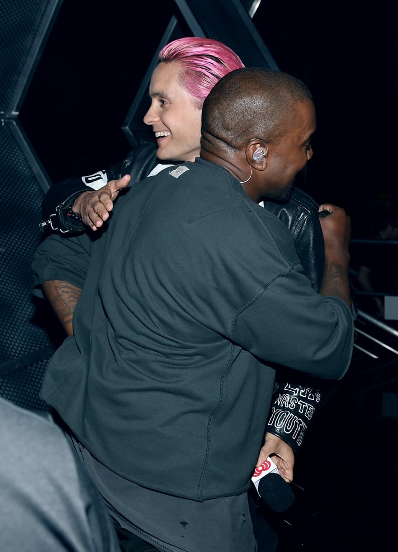 Kanye West and Jared Leto