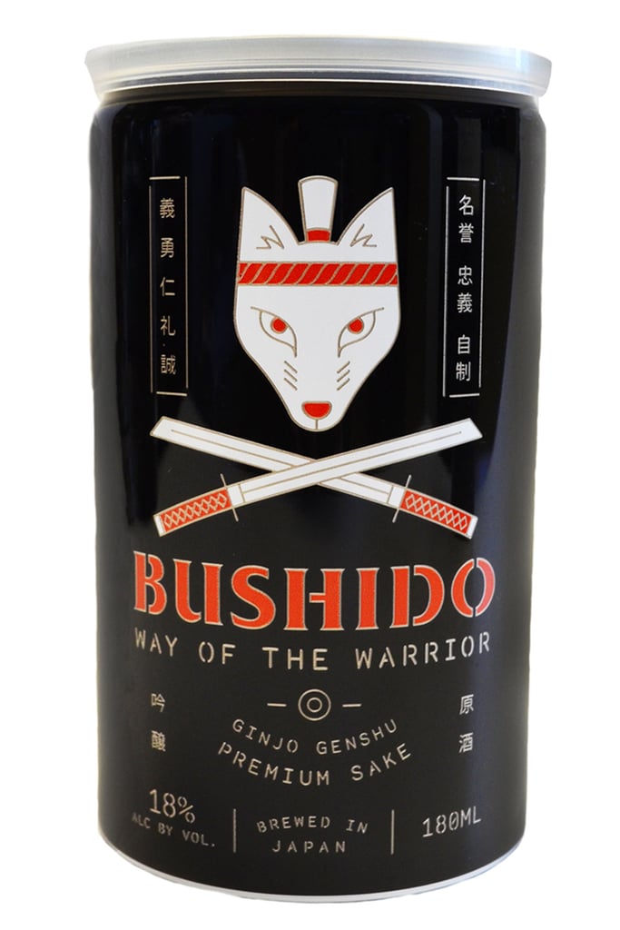 Bushido Way of the Warrior Sake in a Can