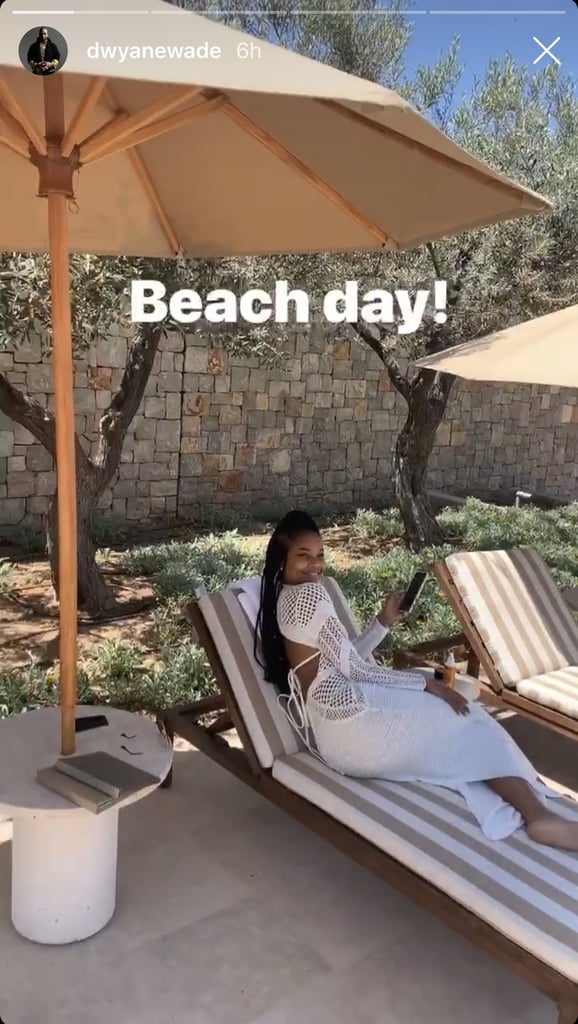 Gabrielle Union and Dwyane Wade Greece Vacation Photos 2019
