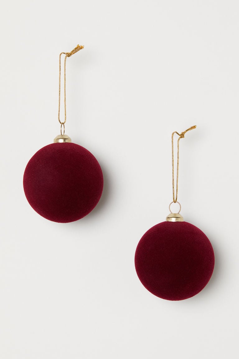 Two-Pack Christmas Ornaments