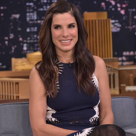 Sandra Bullock's Slutty Batgirl Costume on Jimmy Fallon