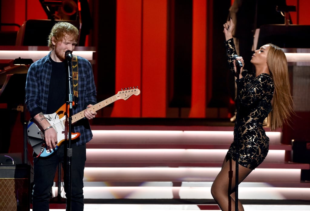 Beyoncé and Ed Sheeran Perform For Stevie Wonder