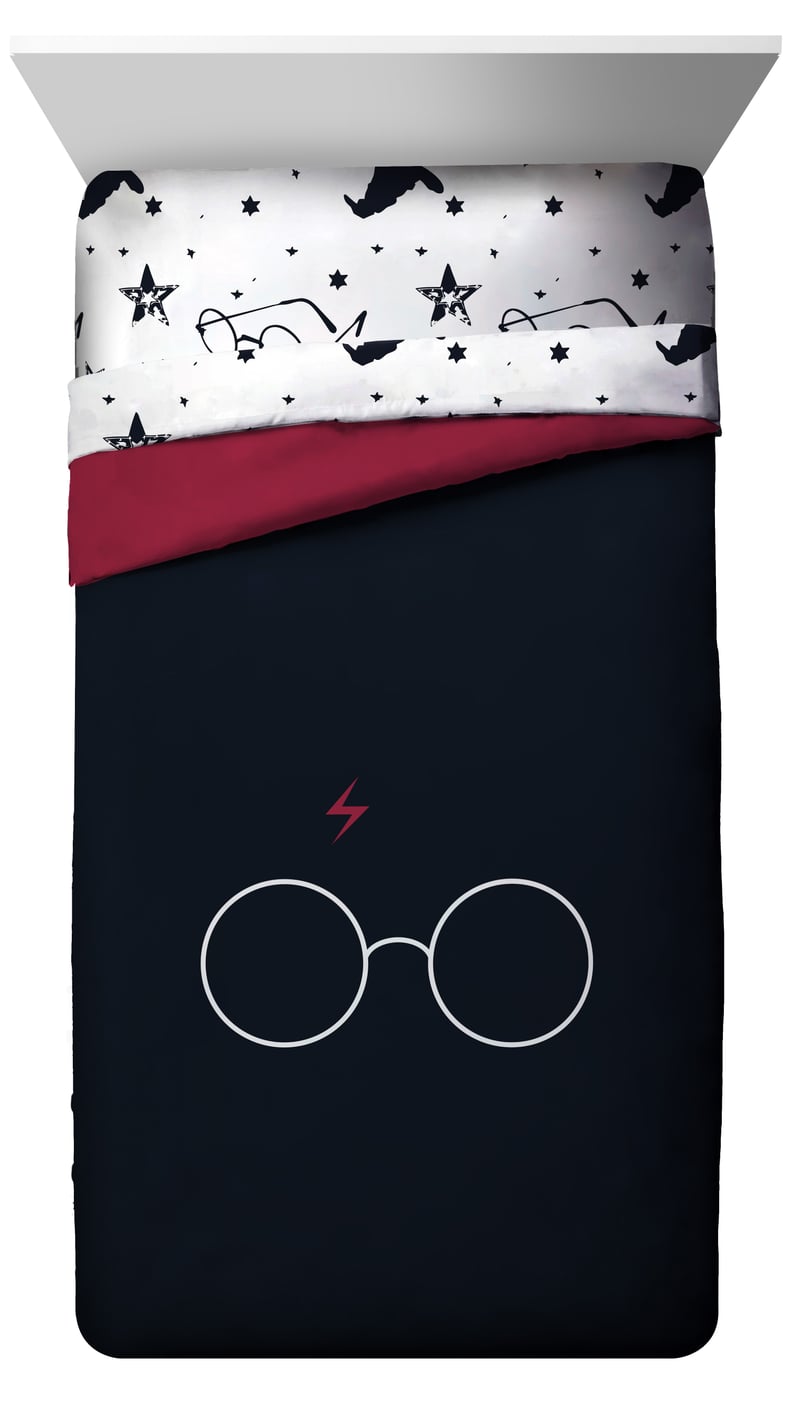Harry Potter Glasses & Lightning Bolt Comforter