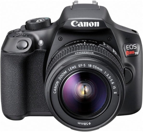 Canon EOS Rebel T6i DSLR Camera