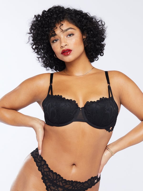 Savage x Fenty + Savage Not Sorry Unlined Lace Balconette Bra