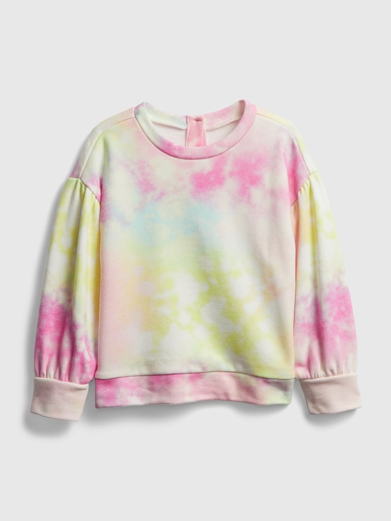 Gap Toddler Recycled Tie-Dye Crewneck Sweatshirt