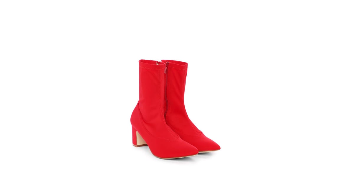 Nasty Gal Blow Their Socks Off Sock Boot Gigi Hadid's Red Sock Boots