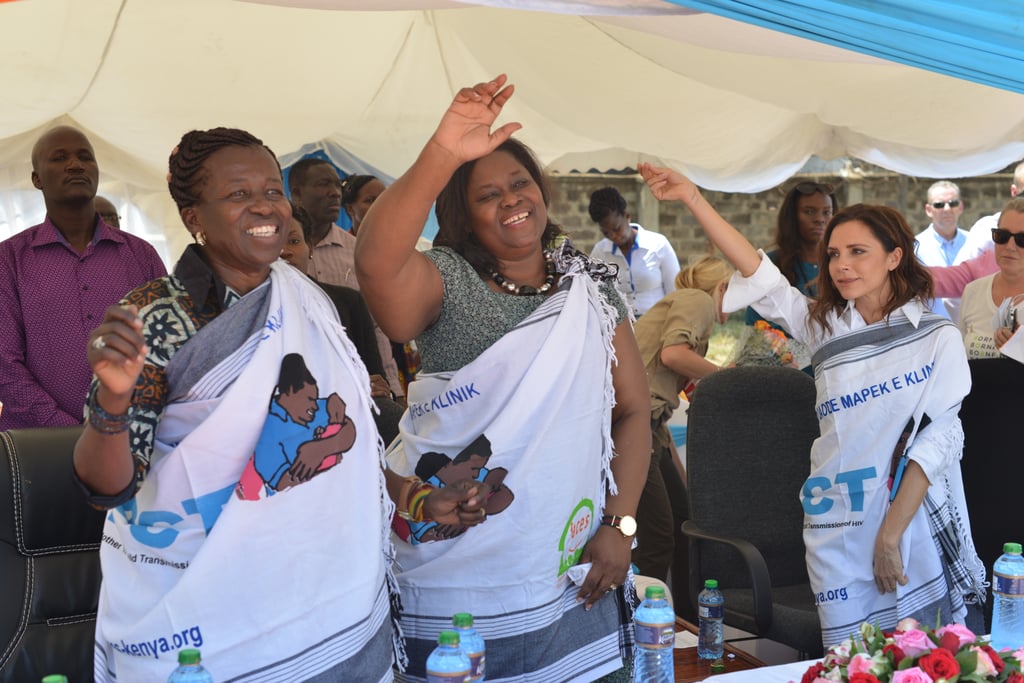 Victoria and Brooklyn Beckham Visit Kenya With UNAIDS 2016