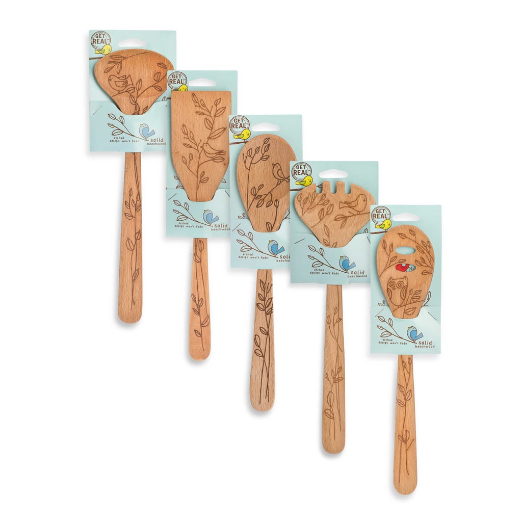 Talisman Designs 12-Inch Beechwood Nature Serving Utensils