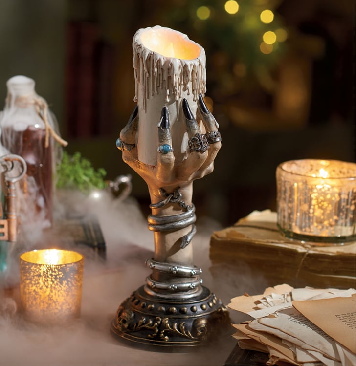 PreLit Witch Hand Candle Best 2019 Halloween Decor at Grandin Road