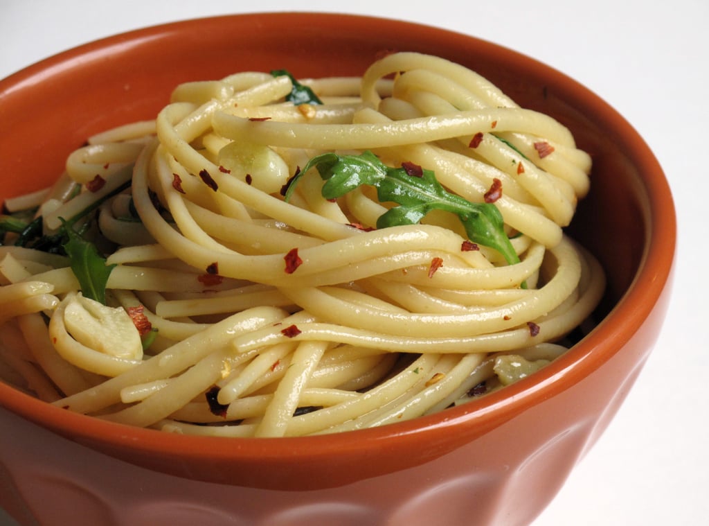 Garlic Pasta With Fish Sauce