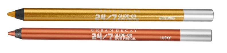 Urban Decay Beached 24/7 Glide-On Eye Pencils in Lucky and Goldmine
