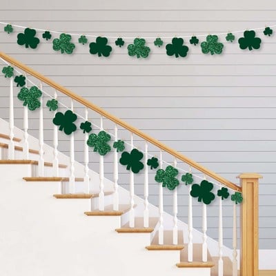 Saint Patty's Day Clothespin Garland Banner