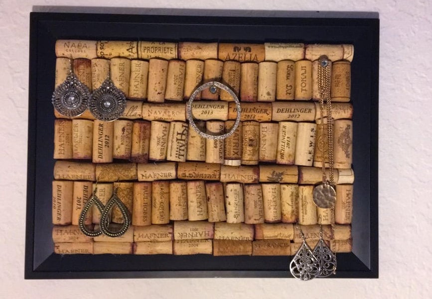 Cork Jewelry Holder Cork Jewelry Holder