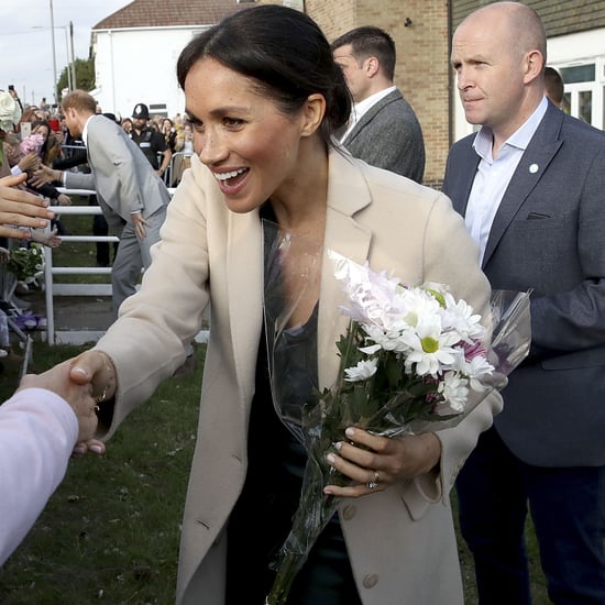 Meghan Markle Reacts to Fan Talking About Her Mom Oct. 2018