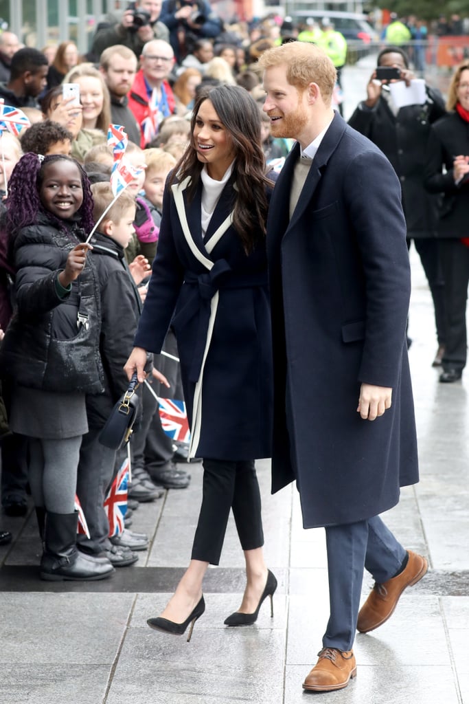 Meghan Markle's J.Crew Navy Coat