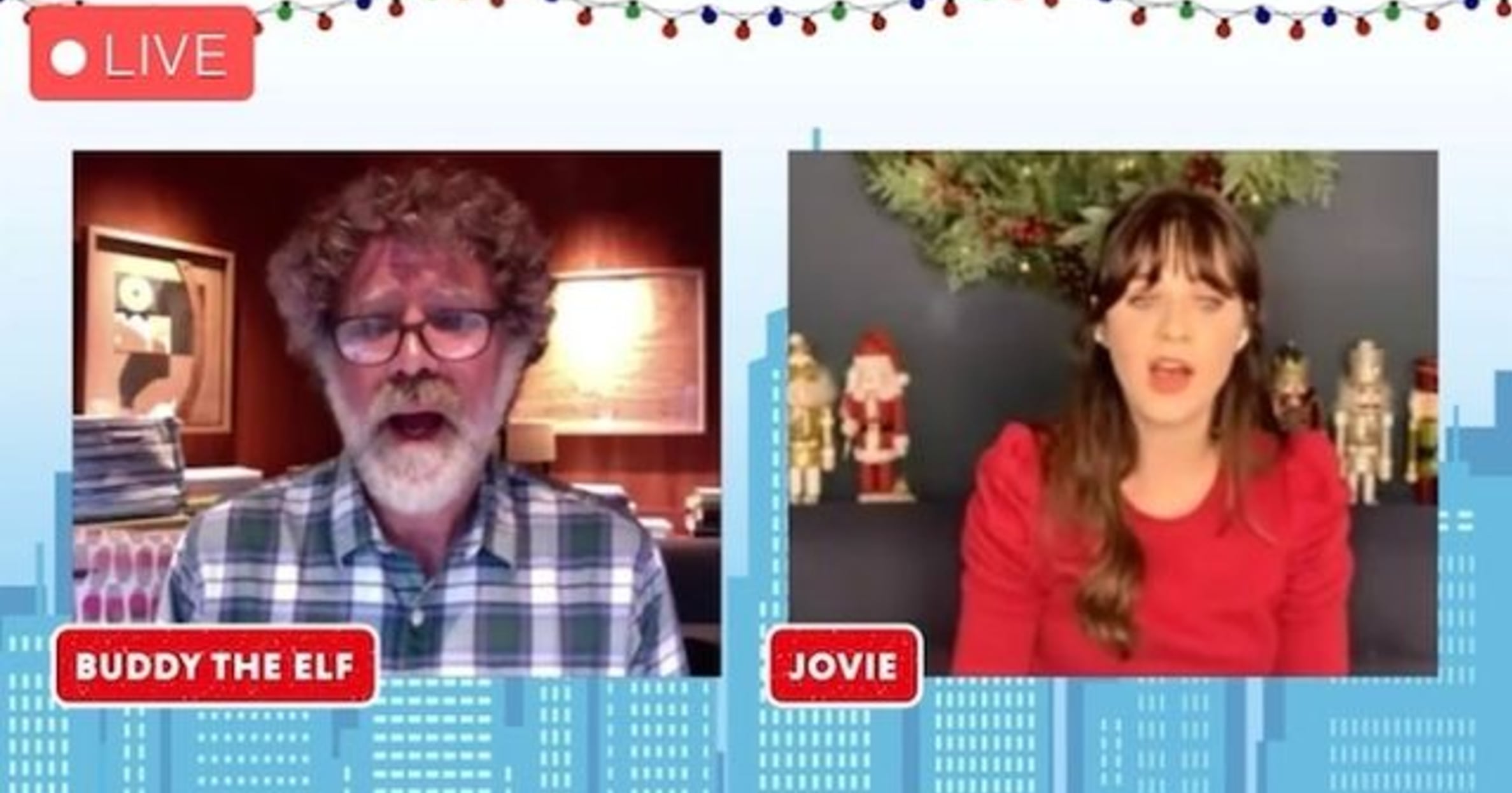 Zooey Deschanel and Will Ferrell Reunite For Elf Duet PS Entertainment