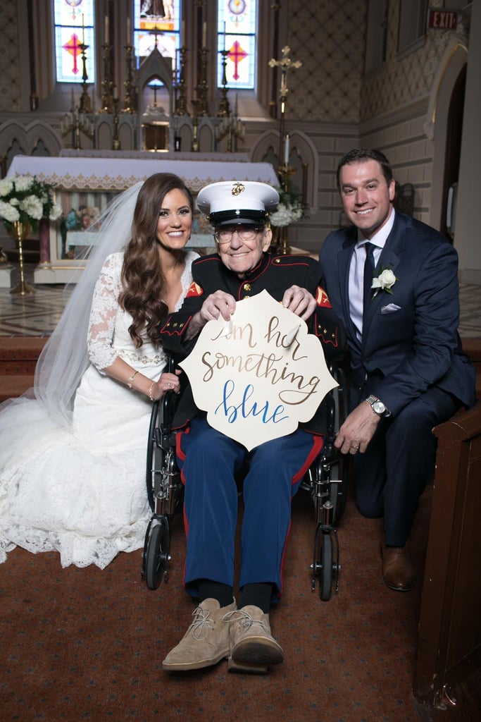 Bride Includes Her Veteran Uncle as Her Something Blue