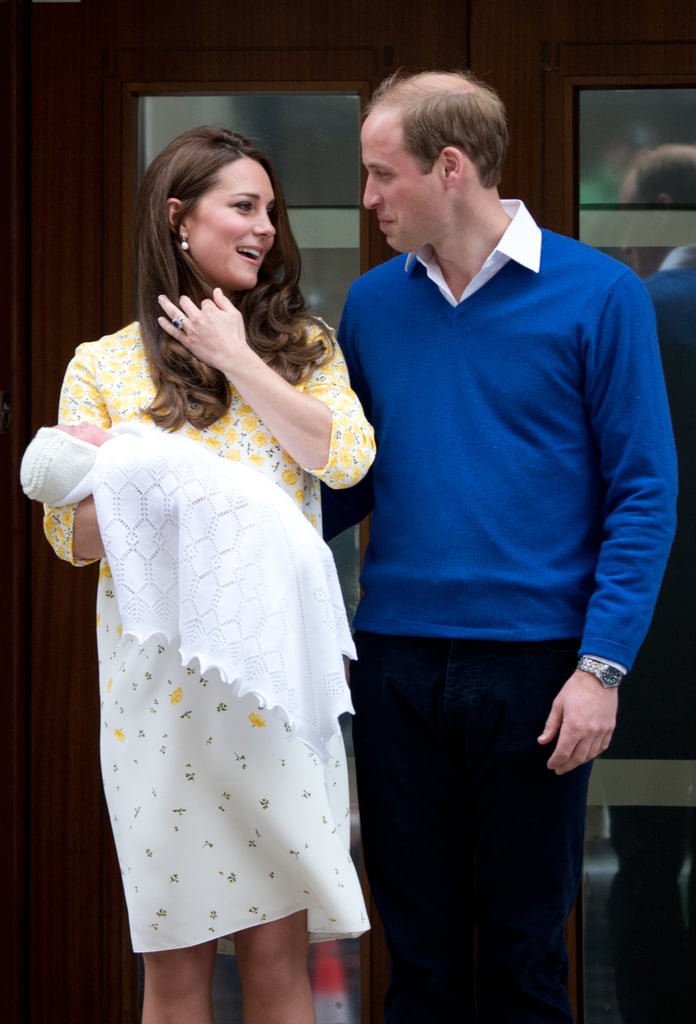 The Duke and Duchess of Cambridge With Princess Charlotte