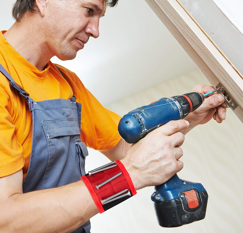 Magnetic Wristband For Holding Tools