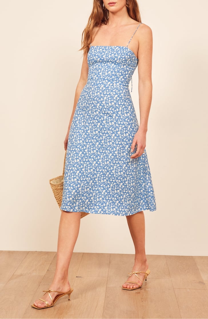 Reformation Peach Midi Dress | Top-Rated Dresses From Nordstrom 2019 ...
