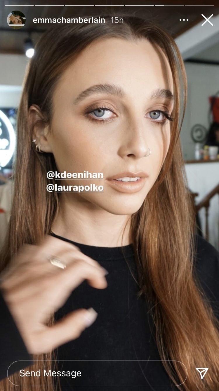 Emma Chamberlain Dyed Her Hair a Red Color