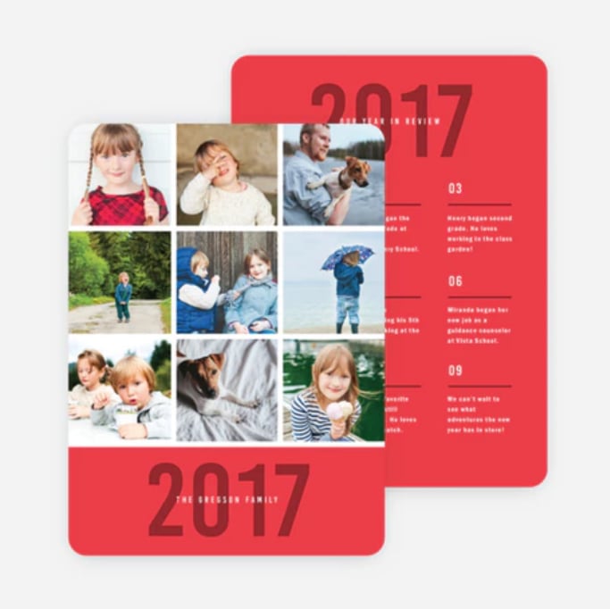 Photo Board Card from Paper Culture ($2-$3 per card)