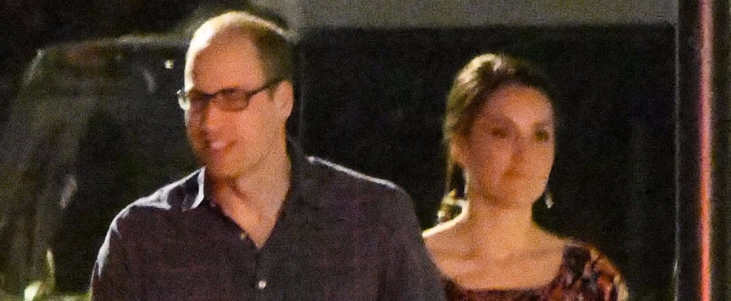 Prince William and Kate Middleton Leaving Pippa's House 2017