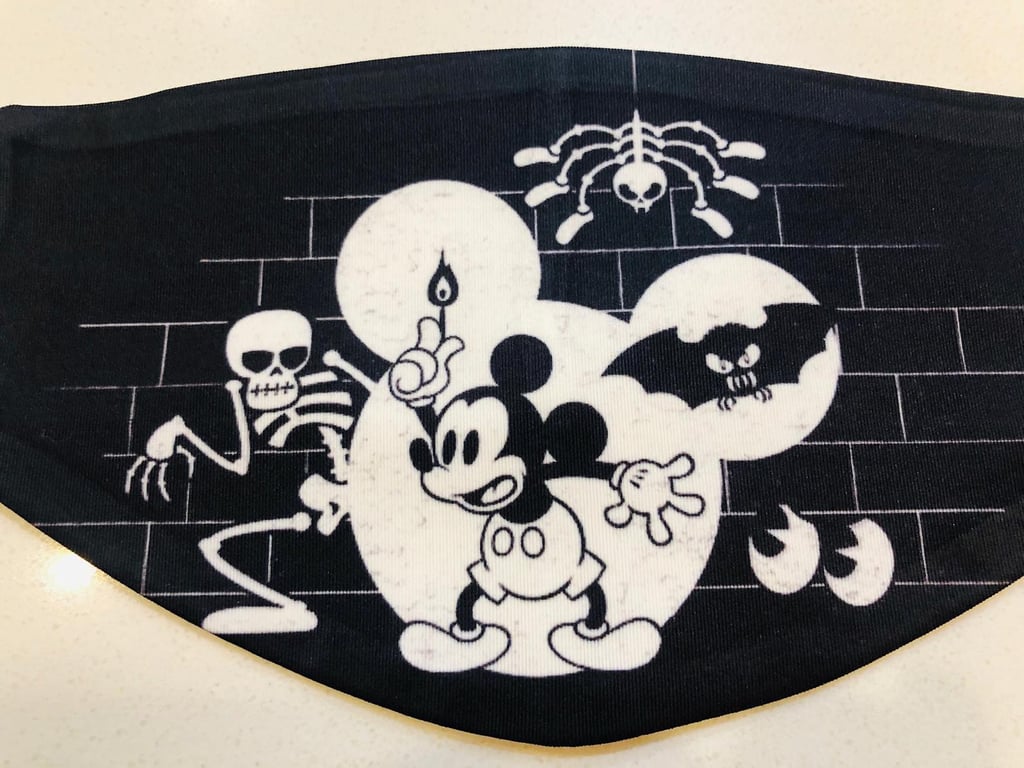 Spooky Mickey Face Mask