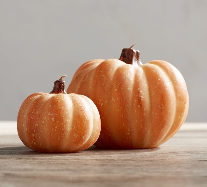 Pottery Barn Pumpkin Candle,