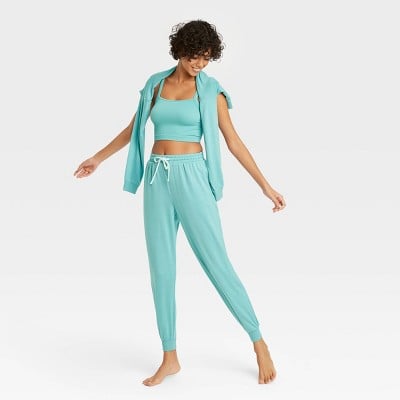 Colsie French Terry Lounge Jogger Pants, Hoodie, and Seamless Ribbed Brami, 14 Matching Sweatsuits We'll Be Living in, All From Target and Under $40