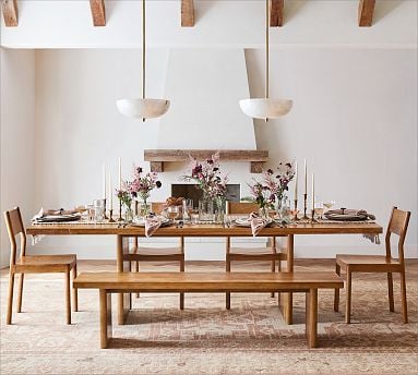 Pottery Barn Cayman Extending Dining Table