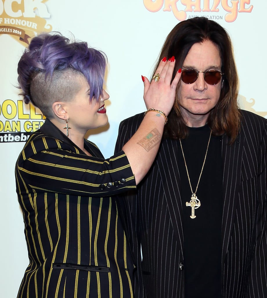Kelly and Ozzy Osbourne brought their hilarious daughter-father dynamic to the Classic Rock Awards in LA on Tuesday.