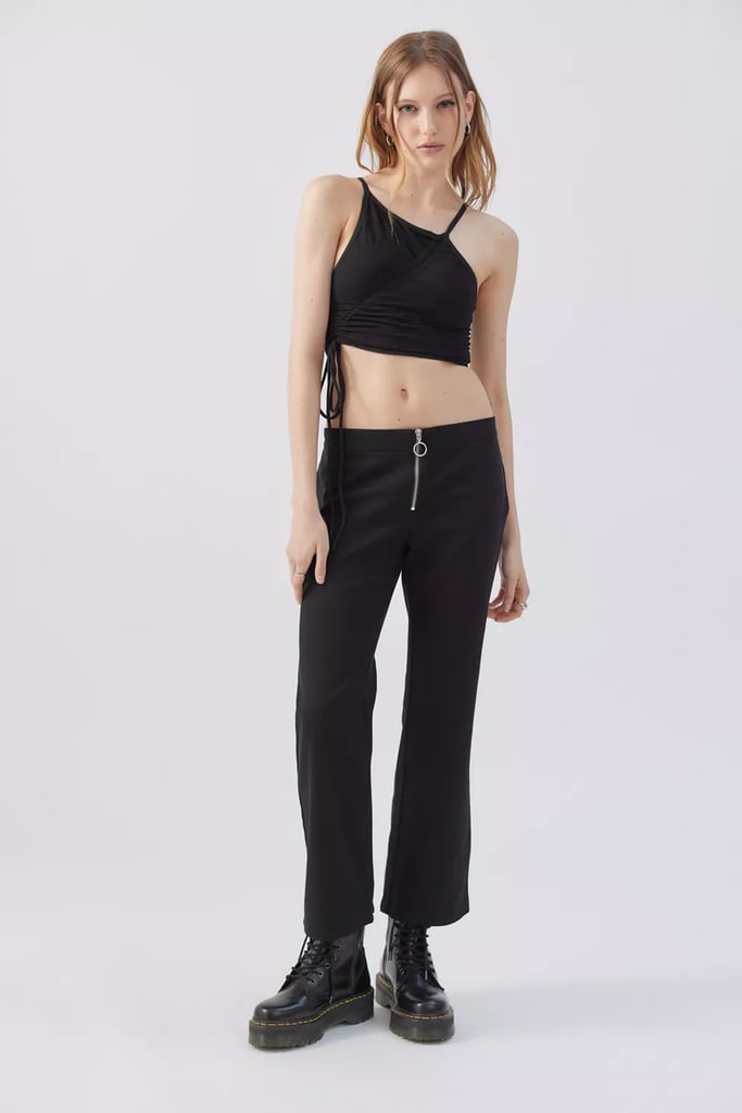Low-Rise Pants: Urban Outfitters Liana Low-Rise Kick Flare Pant