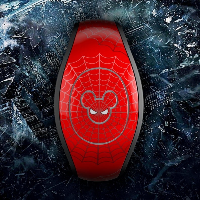 Spidey Mouse - Decal Skin Wrap Kit For the Disney MagicBand