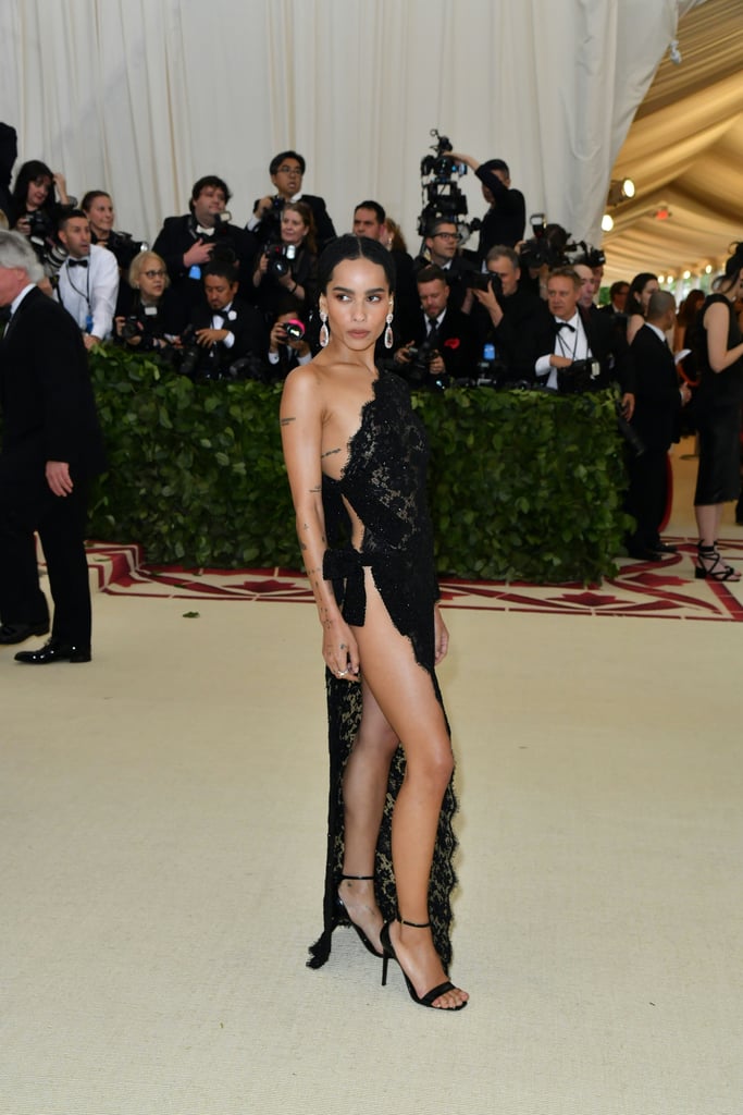 Zoë Kravitz Saint Laurent Met Gala Dress 2018