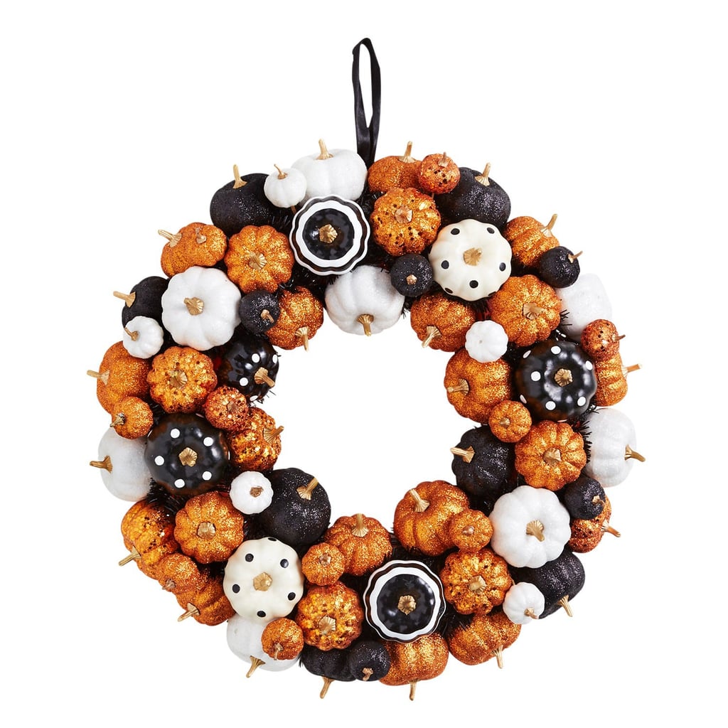 Multicolor Mini Pumpkins Wreath