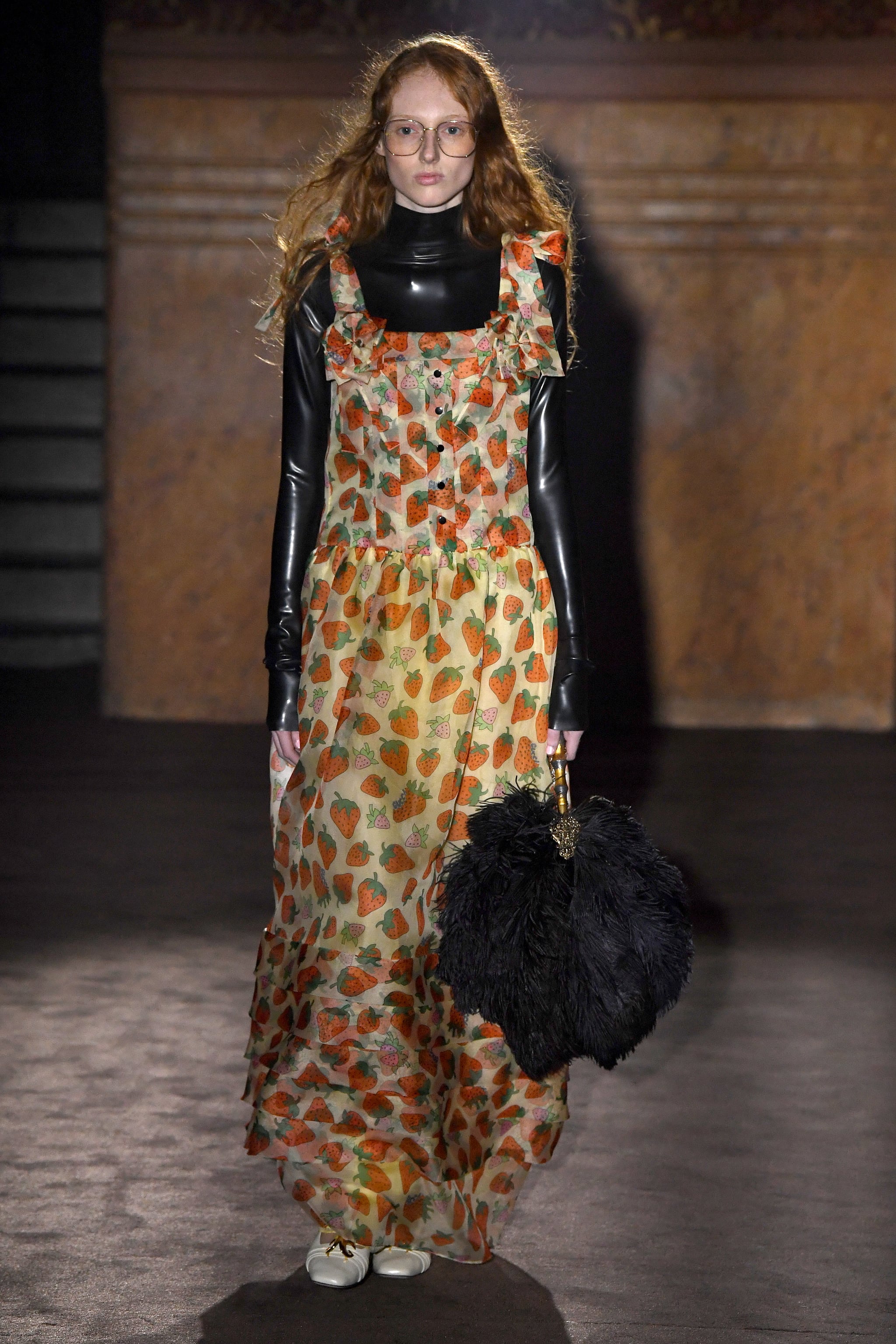 Gucci Look: This Strawberry-Print Dress 