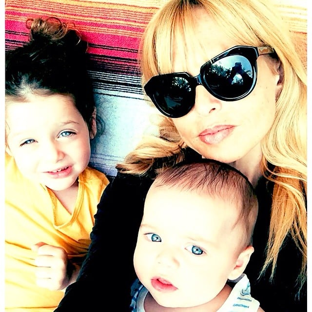 Rachel Zoe was flanked by her sweet boys to finish off her weekend.
Source: Instagram user rachelzoe