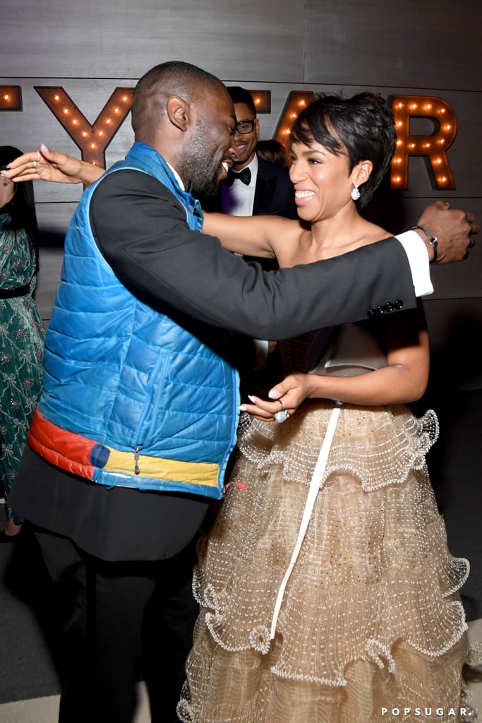 Pictured: DeRay Mckesson and Kerry Washington